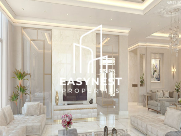 2 Majlis | 12 Parkings | 15 Rooms | Unfurnished